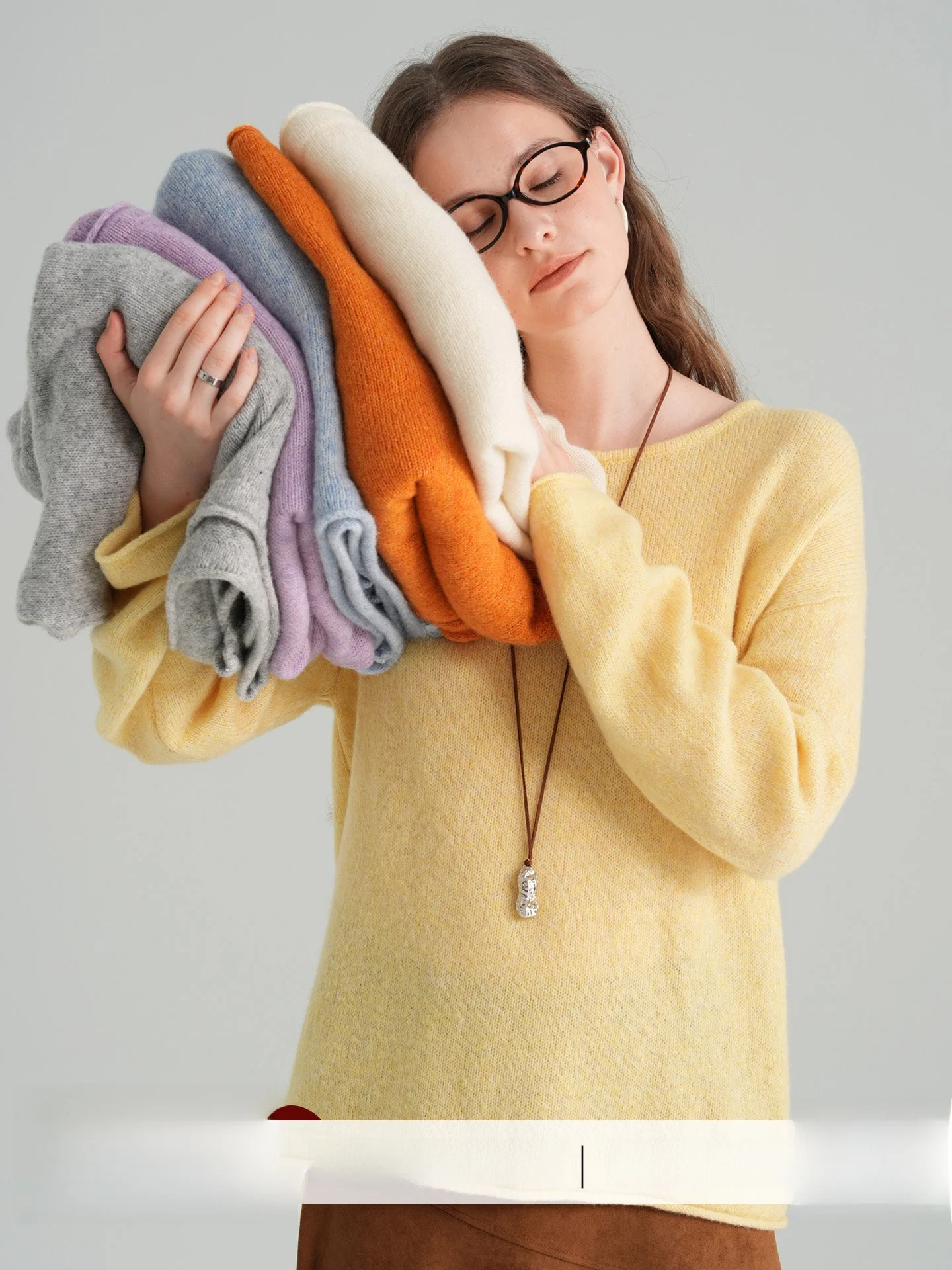 Мягкий шерстяной свитер Soft Haze для женщин, свободный крой, базовый слой, однотонный, вязаный, повседневный, комфортный, с круглым вырезом, длинный рукав
Мягкий шерстяной свитер Soft Haze для женщин, свободный крой, базовый слой, однотонный, вязаный, повседневный, комфортный, с круглым вырезом, длинный рукав