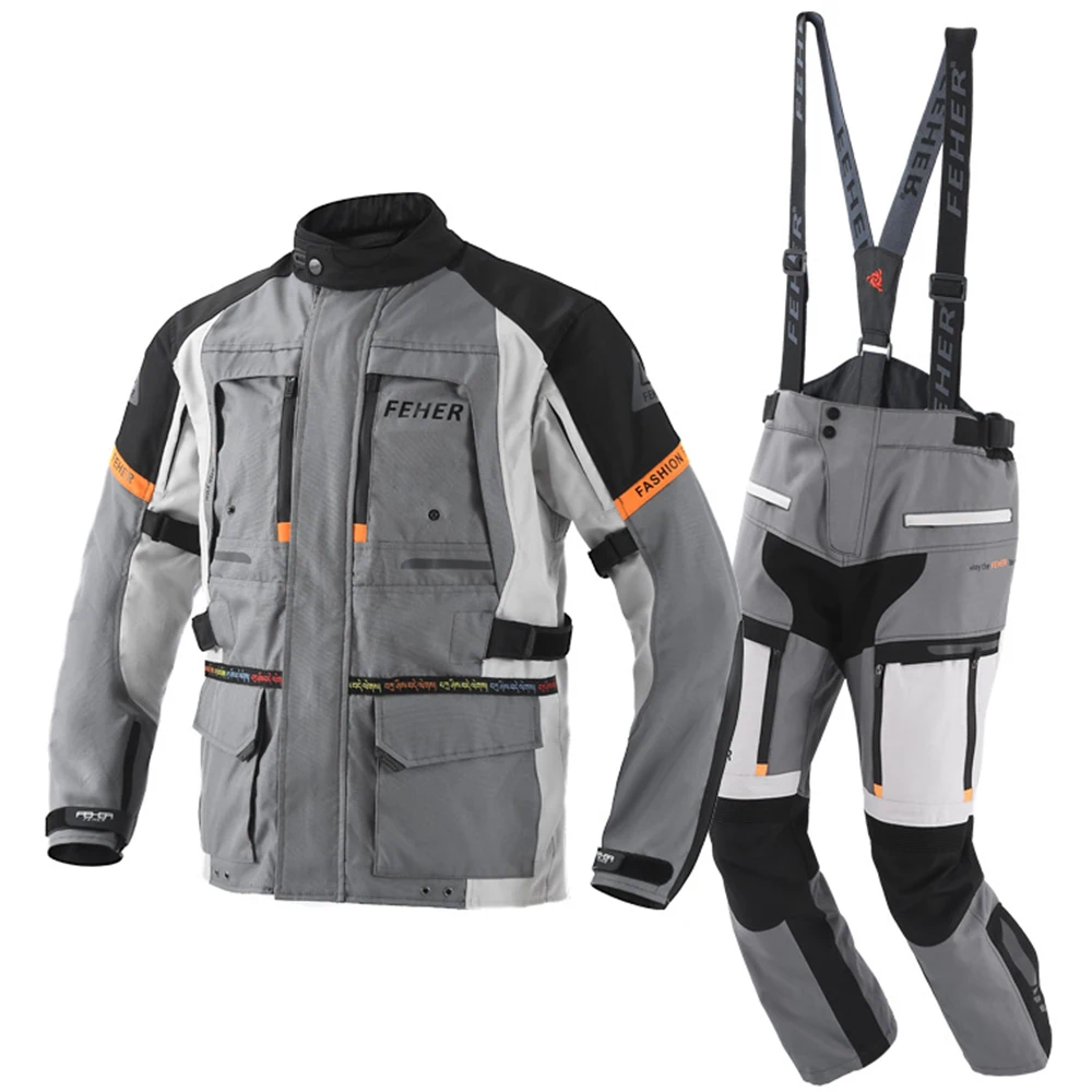 Motorcycle Jacket Waterproof Moto Riding Pants Wear Resistant Motorbike Rally Suit with 2pcs Removeable Liner Motocycle Coat
Motorcycle Jacket Waterproof Moto Riding Pants Wear Resistant Motorbike Rally Suit with 2pcs Removeable Liner Motocycle Coat