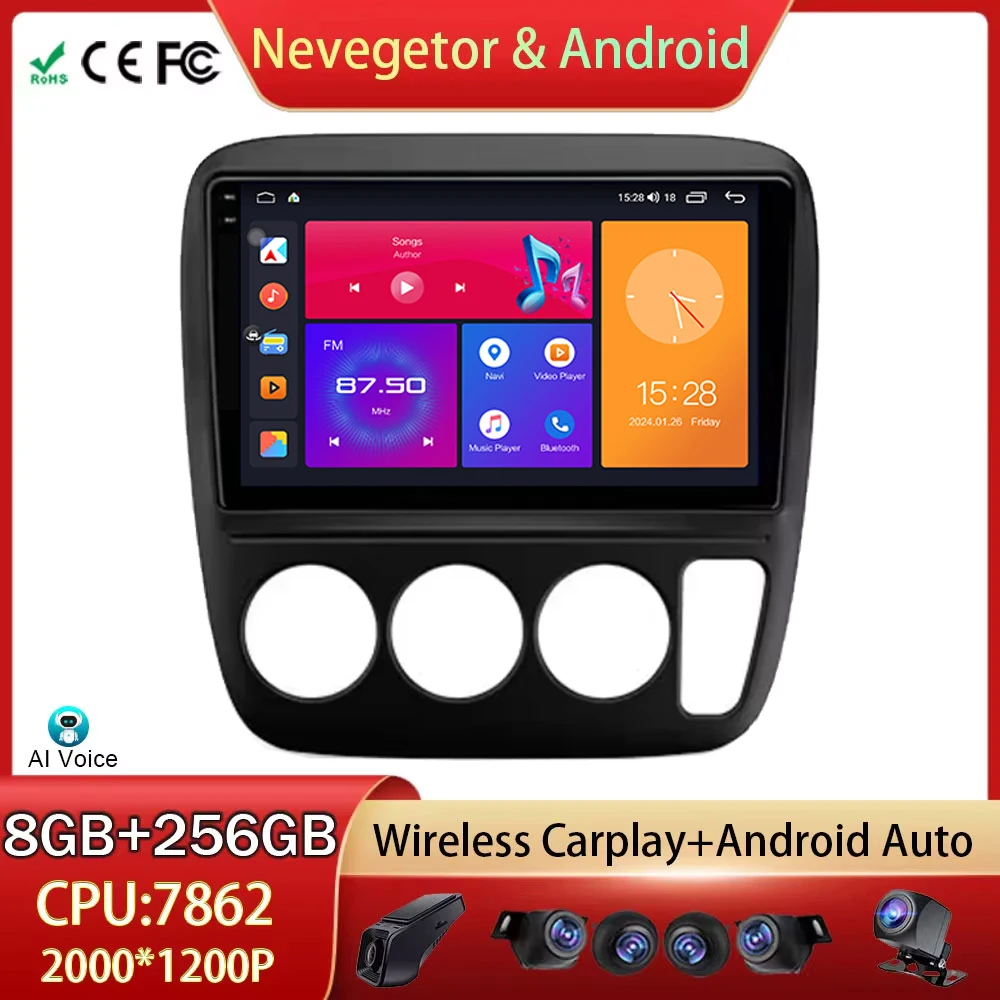 Carplay WIFI для Honda CR-V CRV 1995 - 2001 Android автомобильное радио, головное устройство, мультимедийный видеоплеер, GPS-навигация No 2din DVD
Carplay WIFI для Honda CR-V CRV 1995 - 2001 Android автомобильное радио, головное устройство, мультимедийный видеоплеер, GPS-навигация No 2din DVD