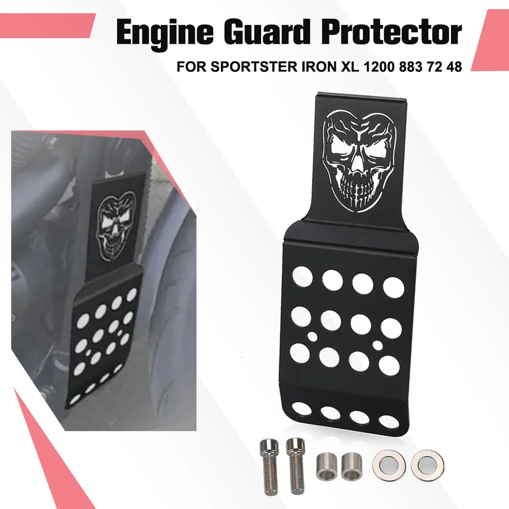 For Sportster Iron XL 1200 883 72 48 Motorcycle Accessories Engine Chassis Guard Protector Lower Chin Fairing Spoiler Cover Part
For Sportster Iron XL 1200 883 72 48 Motorcycle Accessories Engine Chassis Guard Protector Lower Chin Fairing Spoiler Cover Part