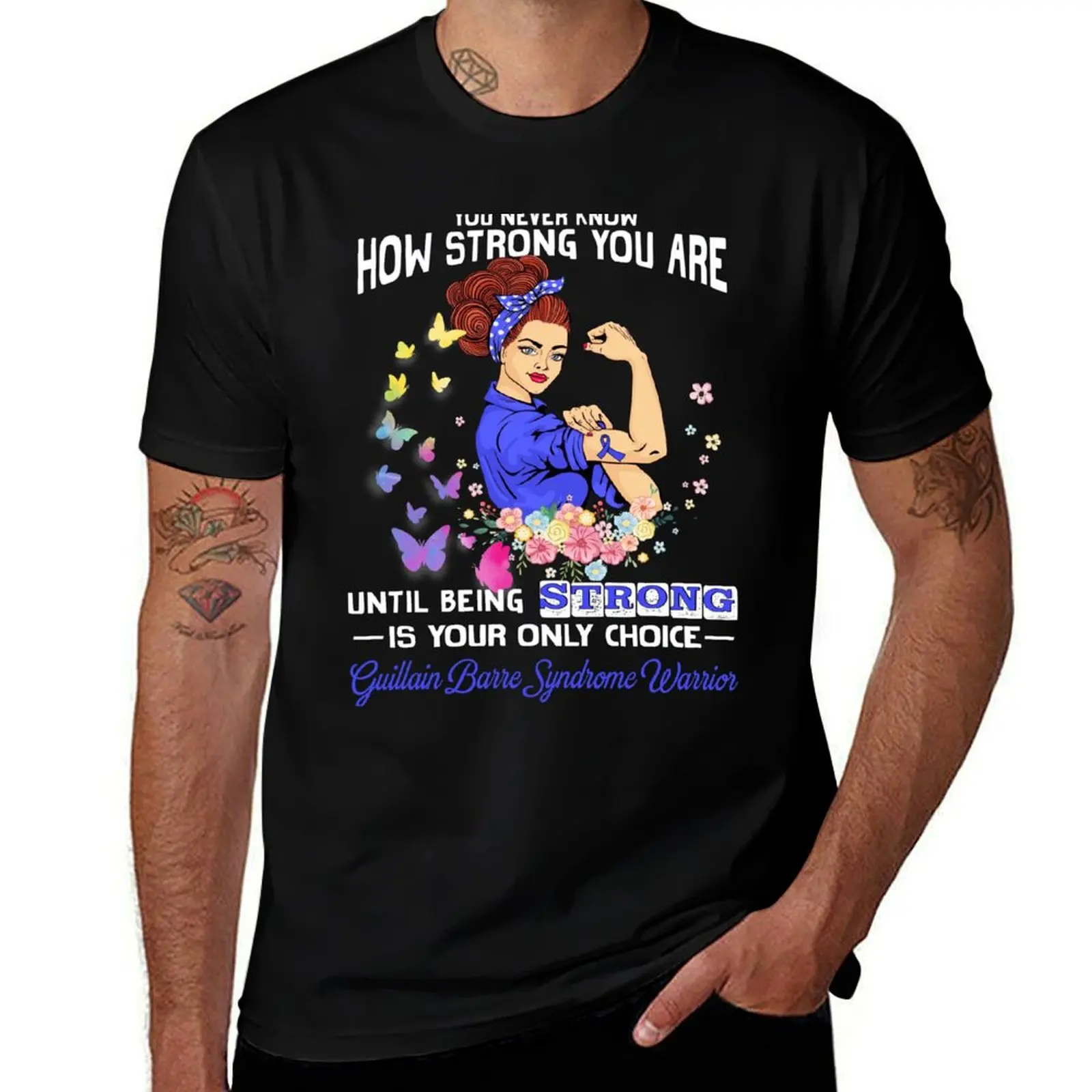 Guillain Barre Syndrome Warrior You Never Know How Strong You Are T-Shirt Soft Stretch Short Sleeve Top
Guillain Barre Syndrome Warrior You Never Know How Strong You Are T-Shirt Soft Stretch Short Sleeve Top