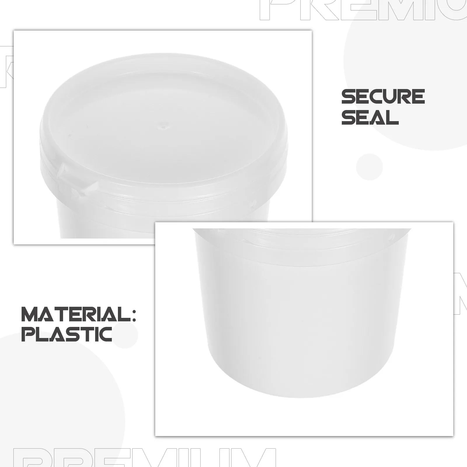 4pcs Paint Buckets for Painting 500ml Empty Paint Can Plastic Paint Container with Lids Paint Can Paint Pail Small Paint Storage
4pcs Paint Buckets for Painting 500ml Empty Paint Can Plastic Paint Container with Lids Paint Can Paint Pail Small Paint Storage