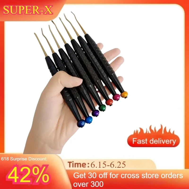 1set Dental Elevator Knife Luxating Root Minimally Invasive Dental Brace Set Tooth Titanium Alloy Extraction Minimally Invasive
1set Dental Elevator Knife Luxating Root Minimally Invasive Dental Brace Set Tooth Titanium Alloy Extraction Minimally Invasive