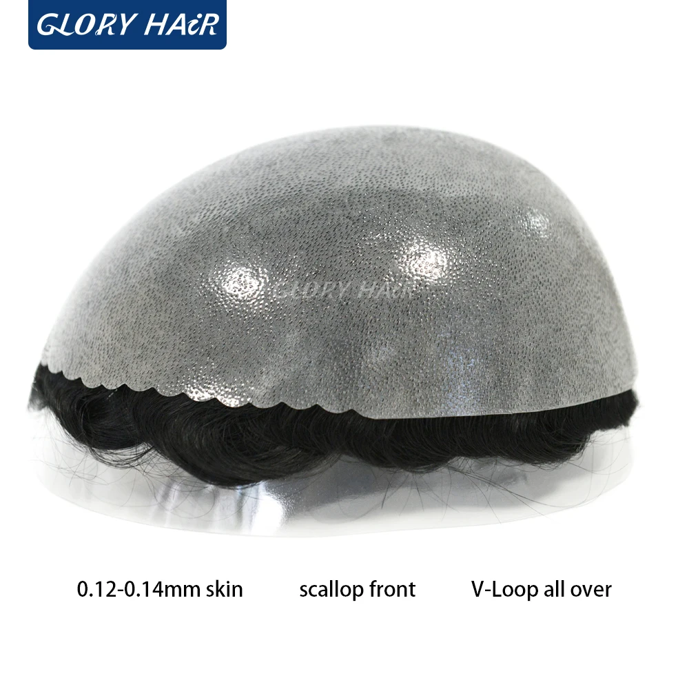 Skin V Loop All Over 130% Density Men's Invisible Toupee, Real Human Hair Short Wig, Natural-Looking Hair Prosthesis Man
Skin V Loop All Over 130% Density Men's Invisible Toupee, Real Human Hair Short Wig, Natural-Looking Hair Prosthesis Man