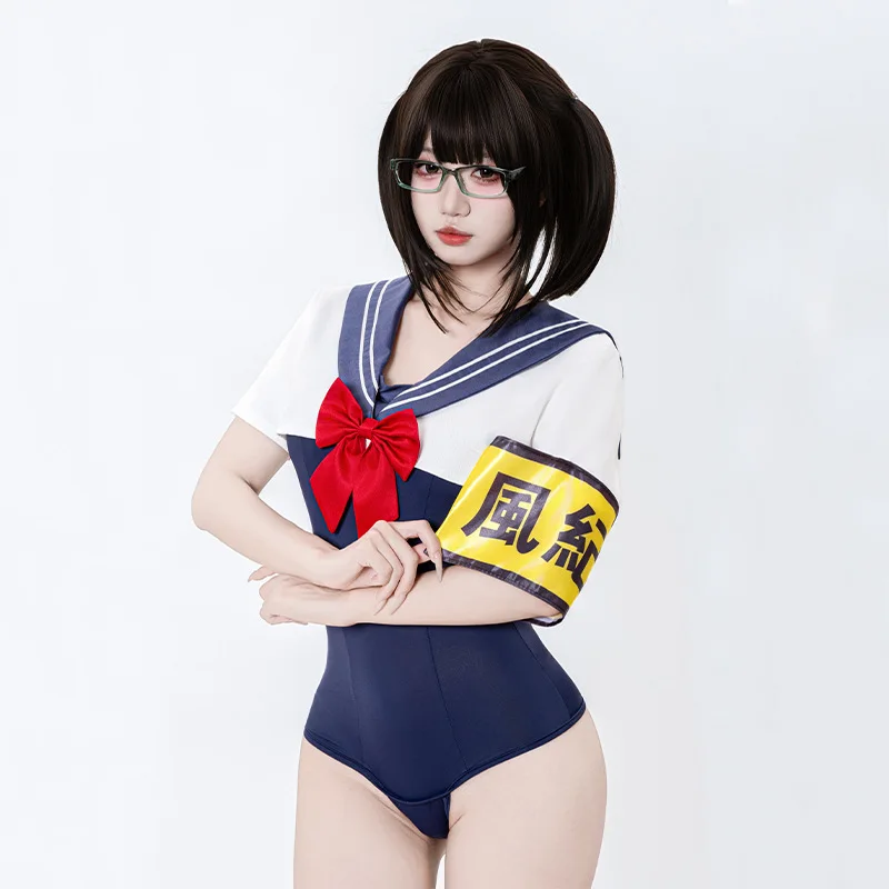 Anime Japanese style swimsuit retro school swimsuit anime COSPLAY suit sexy and pure dress Halloween carnival gift
Anime Japanese style swimsuit retro school swimsuit anime COSPLAY suit sexy and pure dress Halloween carnival gift