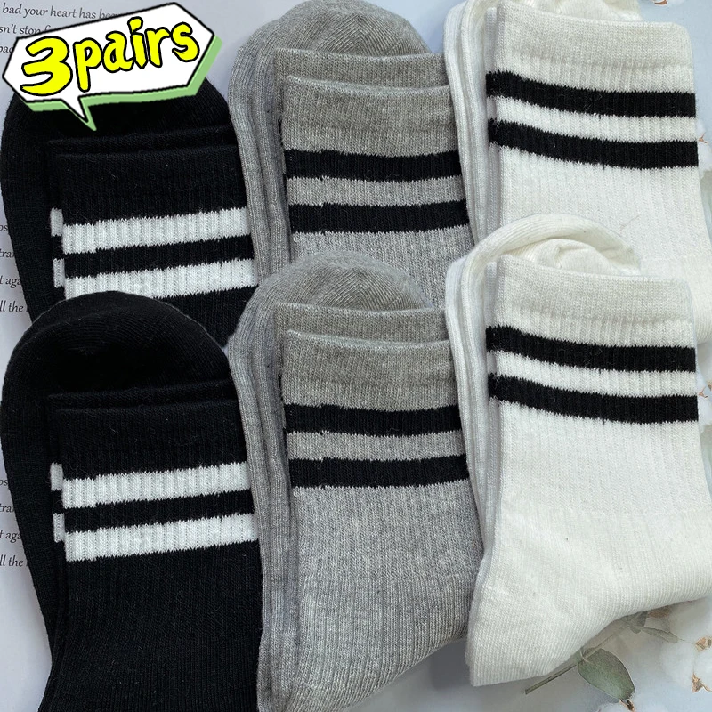 Носки Короткие однотонные хлопковые для мужчин и женщин, Повседневные Дышащие Спортивные в полоску, носки средней длины, белые черные, 1/3 пары
Носки Короткие однотонные хлопковые для мужчин и женщин, Повседневные Дышащие Спортивные в полоску, носки средней длины, белые черные, 1/3 пары