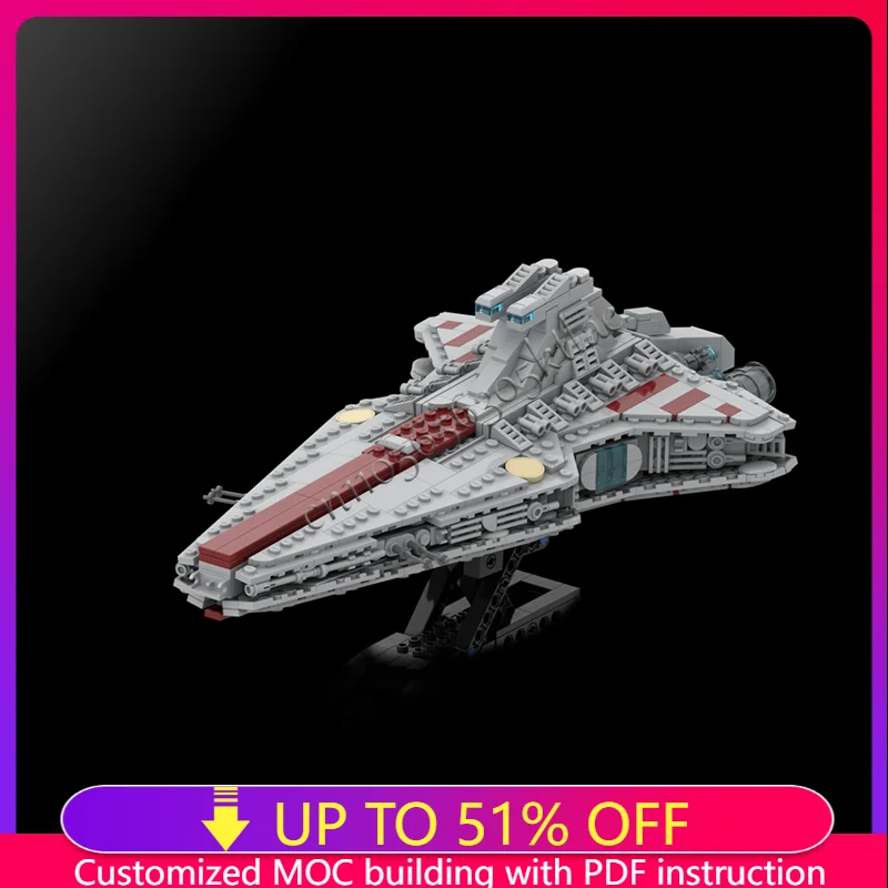 908 Pcs Hot Selling Star Battle Series Moc Attack Cruiser Model Building Bricks Creative Diy Assembly Educational Toys Kids Gift
908 Pcs Hot Selling Star Battle Series Moc Attack Cruiser Model Building Bricks Creative Diy Assembly Educational Toys Kids Gift