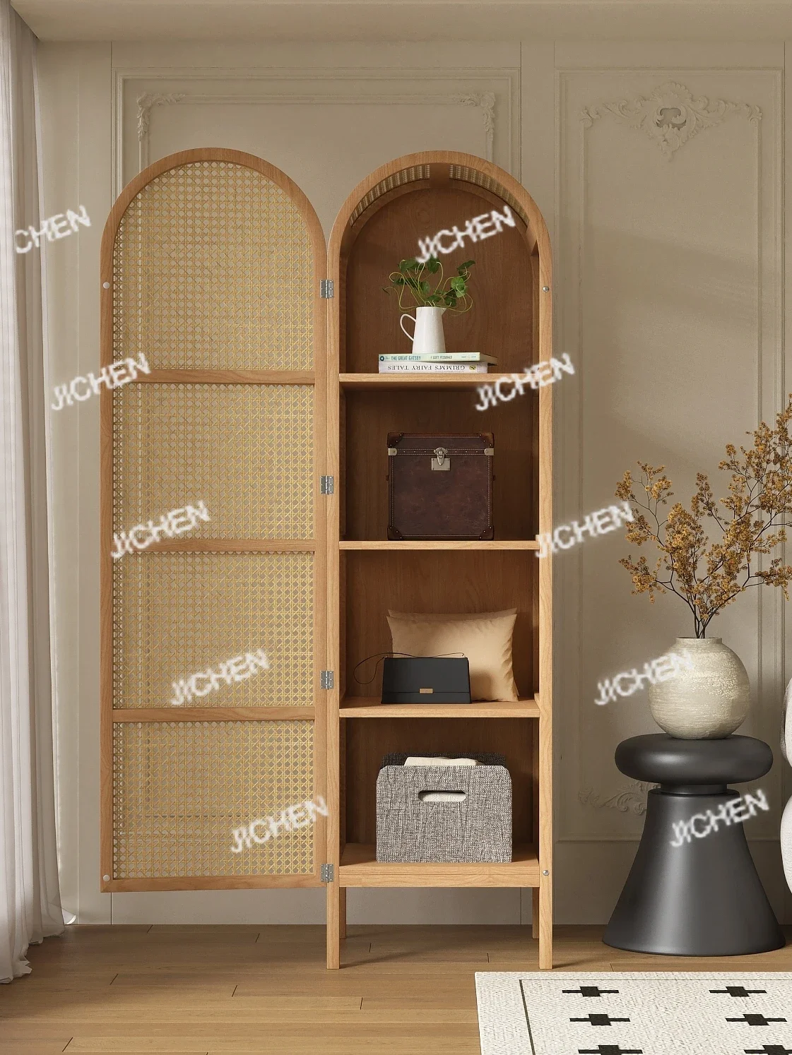 HS Ротанг из массива дерева в стиле ваби-саби, домашний шкаф для хранения в отеле B & B
HS Ротанг из массива дерева в стиле ваби-саби, домашний шкаф для хранения в отеле B & B