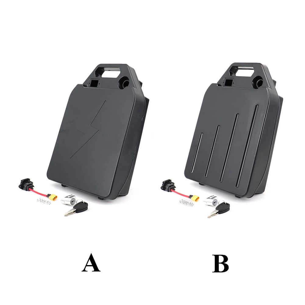 Dual battery box with lock and power cord interface for Harley Citycoco electric scooter accessories in China
Dual battery box with lock and power cord interface for Harley Citycoco electric scooter accessories in China