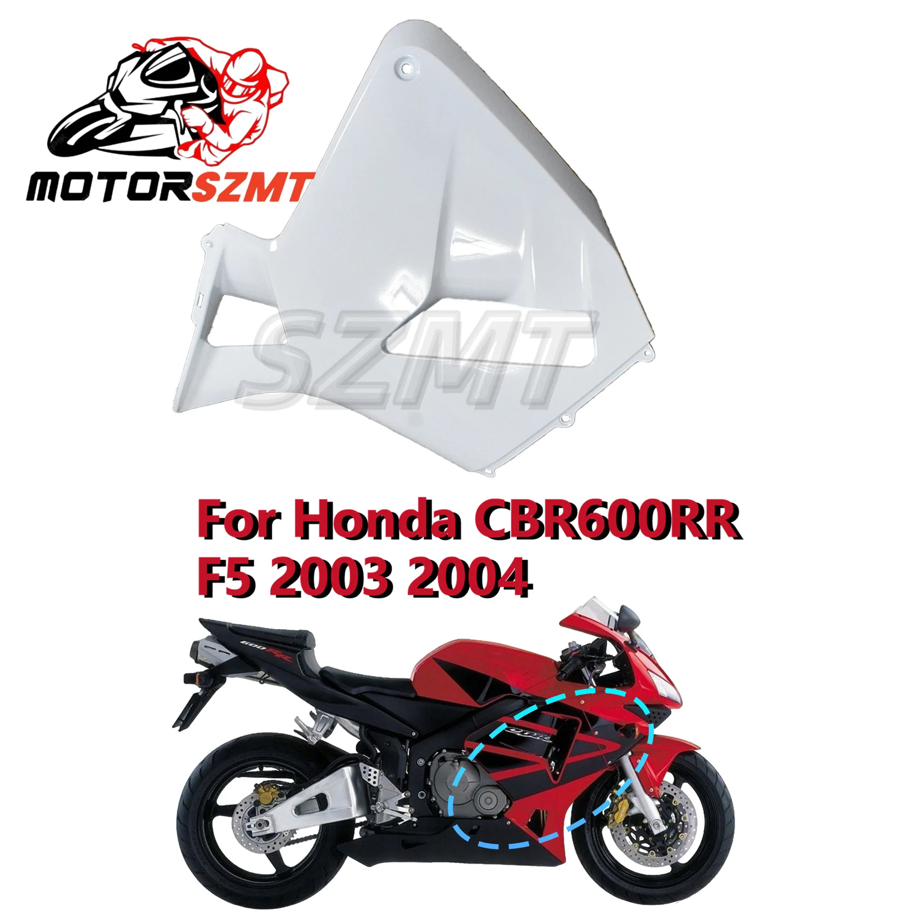 For Honda CBR600R F5 2003 2004 2005 2006 Motorcycle Side Panel Side Protector with Side Fairing Cover
For Honda CBR600R F5 2003 2004 2005 2006 Motorcycle Side Panel Side Protector with Side Fairing Cover