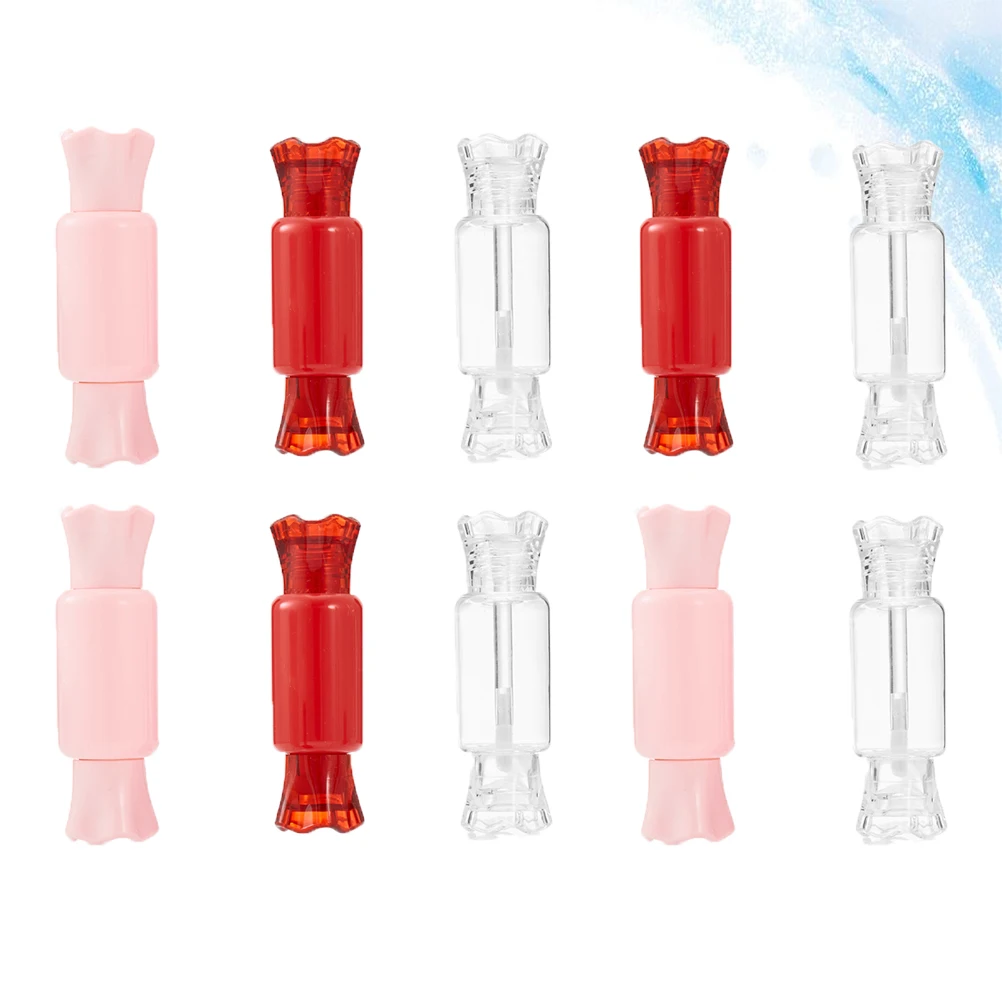 10pcs Empty Lip Gloss Bottles Diy Lipstick Tubes Portable Lightweight Makeup Storage Travel Friendly Small Lipstick Containers
10pcs Empty Lip Gloss Bottles Diy Lipstick Tubes Portable Lightweight Makeup Storage Travel Friendly Small Lipstick Containers