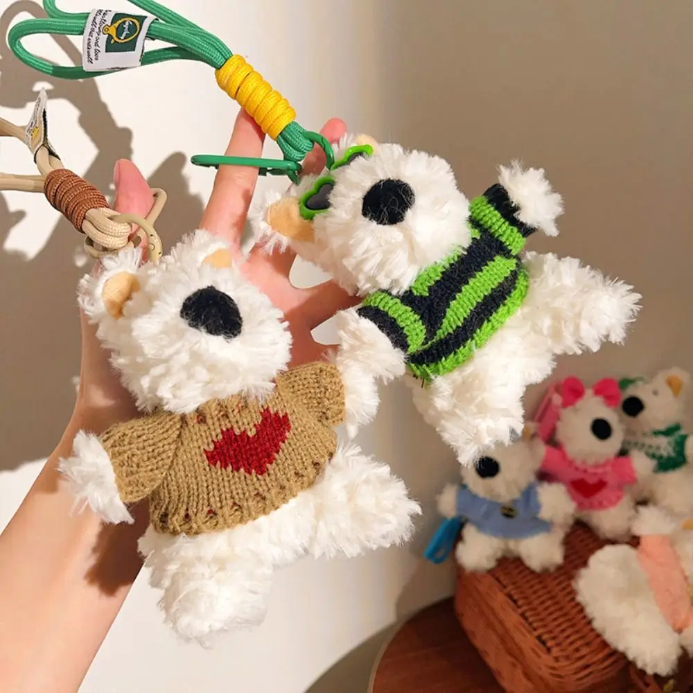 Stuffed West Highland Bag Pendant Cartoon Animal Plush Plush Puppy Doll Keychain Cute Anti-lost Plush Dog Hanging Pendant
Stuffed West Highland Bag Pendant Cartoon Animal Plush Plush Puppy Doll Keychain Cute Anti-lost Plush Dog Hanging Pendant