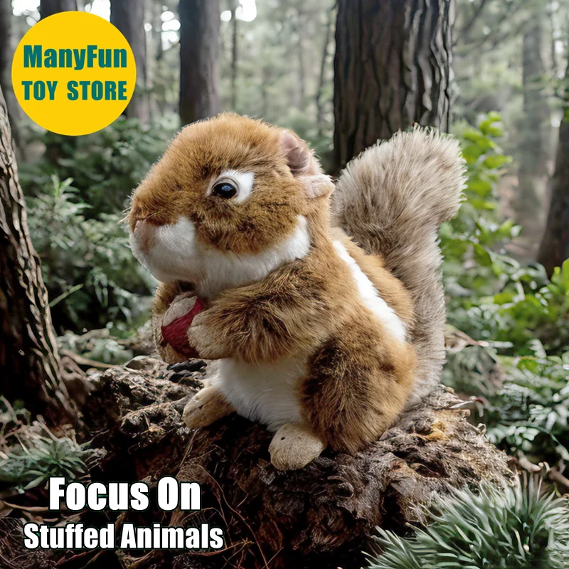 Realistic Chipmunk Plush Toy - Lifelike Ground Squirrel Stuffed Animal, Tamias Plushie, Squirrel Simulation Doll Gift Kids
Realistic Chipmunk Plush Toy - Lifelike Ground Squirrel Stuffed Animal, Tamias Plushie, Squirrel Simulation Doll Gift Kids
