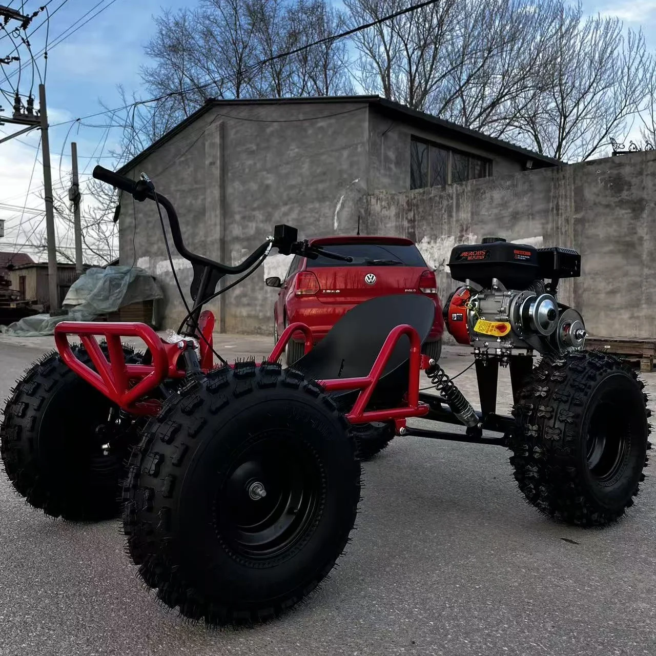 212cc 10-inch Butterfly-Patterned Steel Wheels Retro Off-Road Kart Aerospace Bashan Engine Powerful Performance All-Terrain Kart
212cc 10-inch Butterfly-Patterned Steel Wheels Retro Off-Road Kart Aerospace Bashan Engine Powerful Performance All-Terrain Kart