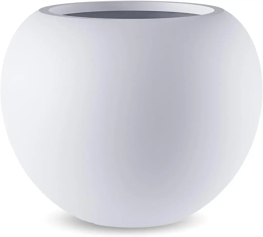 Round White Fiberstone Planter 135 Height 17 Diameter 12 Pot Opening Drainage Hole Large Plants Indoor Outdoor Patio Home Decor
Round White Fiberstone Planter 135 Height 17 Diameter 12 Pot Opening Drainage Hole Large Plants Indoor Outdoor Patio Home Decor