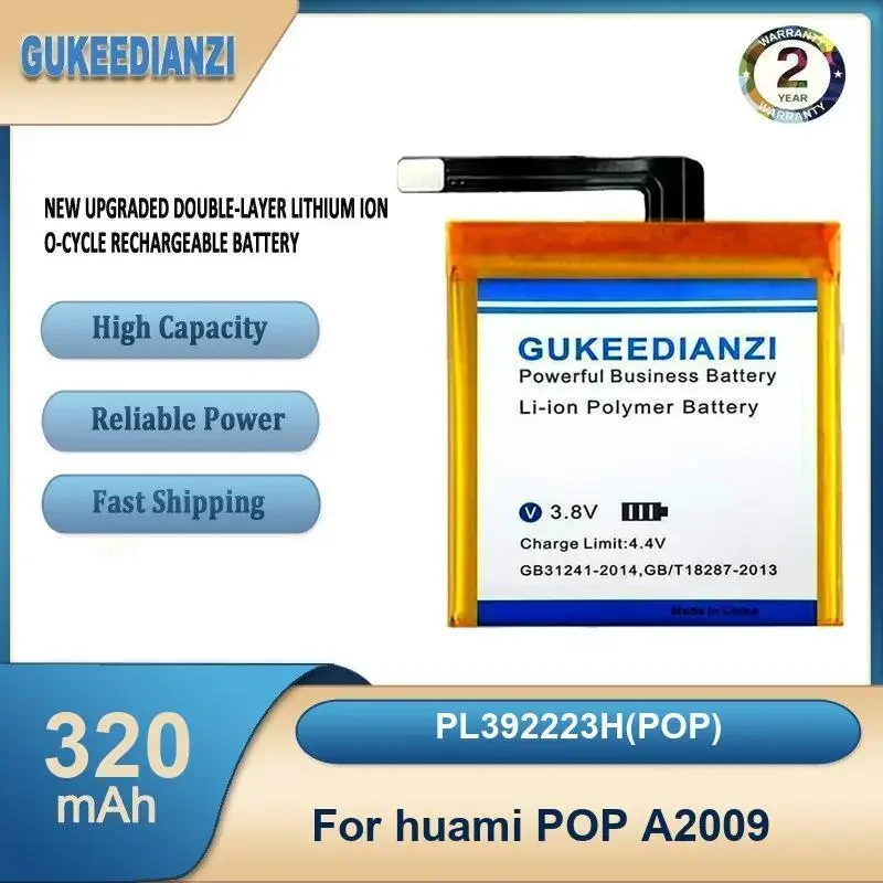 PL392223H (POP) Аккумулятор для часов большой емкости 320 мАч для huami POP A2009
PL392223H (POP) Аккумулятор для часов большой емкости 320 мАч для huami POP A2009