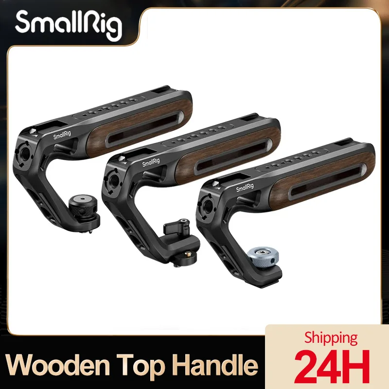 SmallRig Top Handle with Cold Shoe Mount / NATO Clamp / (1/4" & 3/8") Two-in-One Locating Screw for Camera Cage Shoot -5250
SmallRig Top Handle with Cold Shoe Mount / NATO Clamp / (1/4" & 3/8") Two-in-One Locating Screw for Camera Cage Shoot -5250