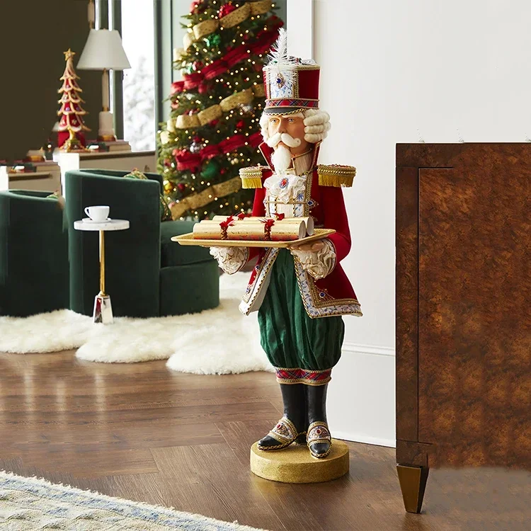 Hot SalesCustomized Modern Home Decoration Giant Resin Christmas Cascanueces De Navidad Christmas Nutcracker Resin Crafts
Hot SalesCustomized Modern Home Decoration Giant Resin Christmas Cascanueces De Navidad Christmas Nutcracker Resin Crafts