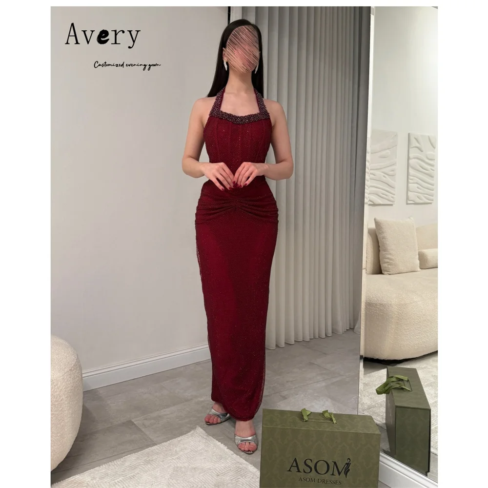 Avery Customized Fishtail Burgundy Rhinestone Backless Women Evening Dress Luxury 2025 Custom Dress Dresses for Luxury Party
Avery Customized Fishtail Burgundy Rhinestone Backless Women Evening Dress Luxury 2025 Custom Dress Dresses for Luxury Party