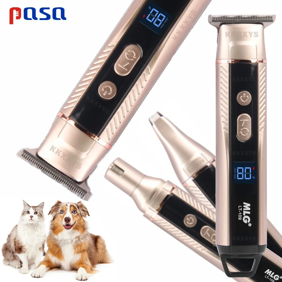 Триммер для волос для домашних животных 3 в 1, профессиональная электрическая машинка для стрижки волос для кошек и собак, бритва для ухода за щенками, набор для лака для ногтей, зарядка через USB, товары для домашних животных
Триммер для волос для домашних животных 3 в 1, профессиональная электрическая машинка для стрижки волос для кошек и собак, бритва для ухода за щенками, набор для лака для ногтей, зарядка через USB, товары для домашних животных
