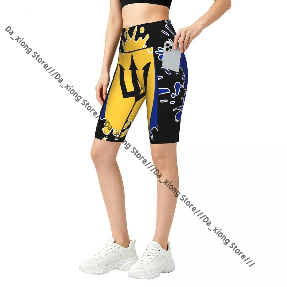 Comfortable Stretchy Yoga Shorts Abstract Barbados Flag Women Gym Exercise Sports Trousers
Comfortable Stretchy Yoga Shorts Abstract Barbados Flag Women Gym Exercise Sports Trousers