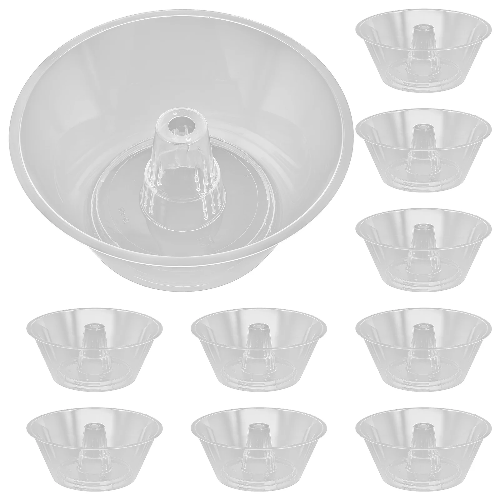 10 Pcs Beverage Cup Bowl Snack Holder Thickened Drink Portable Food Container Disposable Clear Small Dessert Bowls
10 Pcs Beverage Cup Bowl Snack Holder Thickened Drink Portable Food Container Disposable Clear Small Dessert Bowls