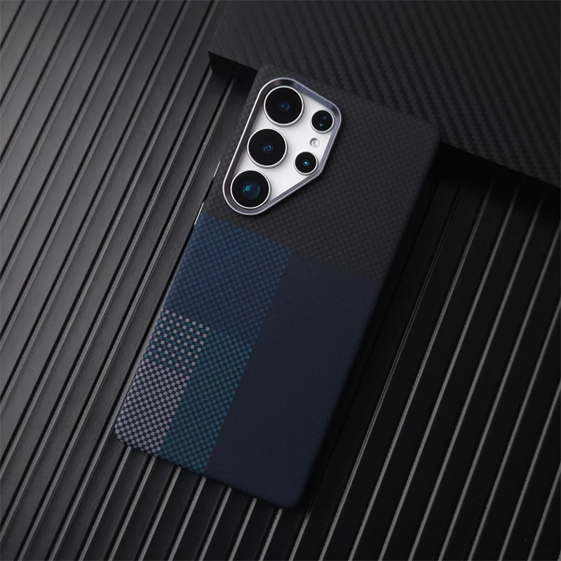 Luxury Carbon Fiber Texture MagSafe Phone Case For Samsung Galaxy S25 S24 S23 Ultra Magnetic Wireless Charging Alloy Lens Cover
Luxury Carbon Fiber Texture MagSafe Phone Case For Samsung Galaxy S25 S24 S23 Ultra Magnetic Wireless Charging Alloy Lens Cover