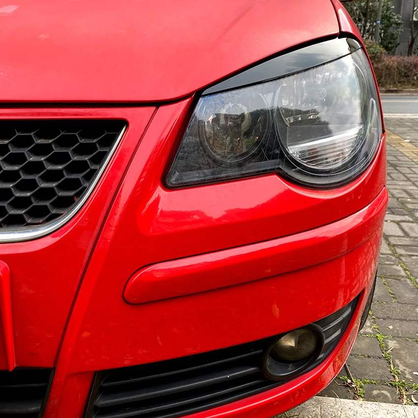 For Volkswagen Polo 9N 2005-2009 Car Headlight Eyebrow Eyelid Trim Lamp Cover Sticker Car Accessories
For Volkswagen Polo 9N 2005-2009 Car Headlight Eyebrow Eyelid Trim Lamp Cover Sticker Car Accessories