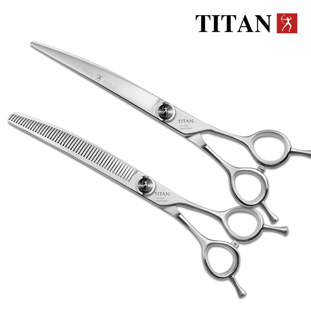 TITAN 6.5/7.0/7.5 inch professional grooming scissors pet tools dog cut machine pet grooming Scissors
TITAN 6.5/7.0/7.5 inch professional grooming scissors pet tools dog cut machine pet grooming Scissors
