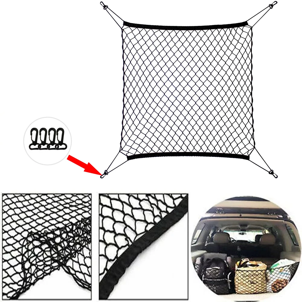 Elastic Car Boot Net Cargo Storage Organiser Mesh Netting For Van SUV Truck Storage Luggage Elastic Net Holder Auto Accessory
Elastic Car Boot Net Cargo Storage Organiser Mesh Netting For Van SUV Truck Storage Luggage Elastic Net Holder Auto Accessory