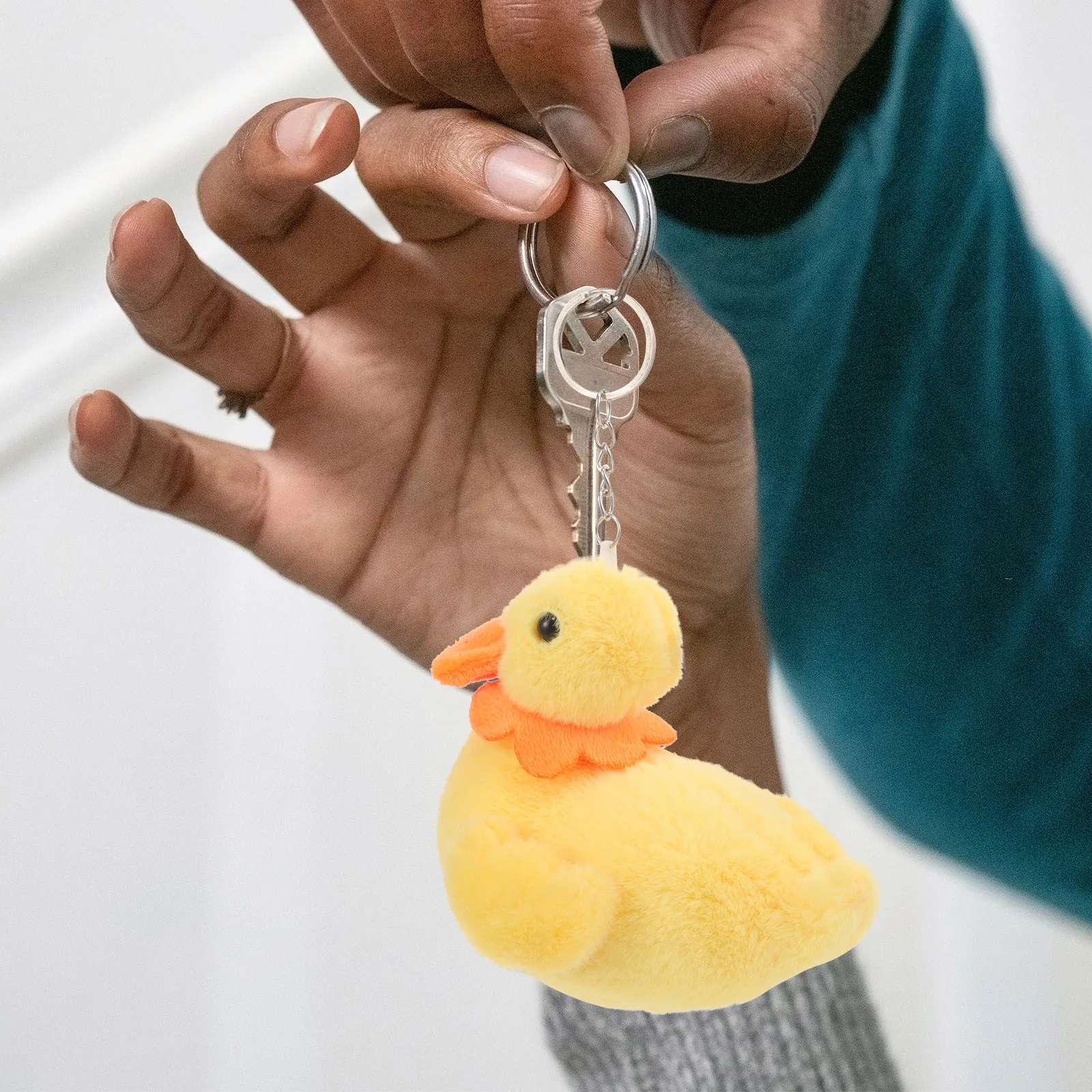 Duck Keychain Cute Small Soft Key Ring Pendant for Backpack Purse Car Keys Hanging Charm Accessory Gift for Women
Duck Keychain Cute Small Soft Key Ring Pendant for Backpack Purse Car Keys Hanging Charm Accessory Gift for Women