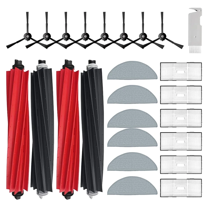 ABUD-Replacement Parts Accessories Kit For Roborock S8/S8+/S8 Pro Ultra Robot Vacuum Cleaner Accessories Kit Cleaning Tool
ABUD-Replacement Parts Accessories Kit For Roborock S8/S8+/S8 Pro Ultra Robot Vacuum Cleaner Accessories Kit Cleaning Tool