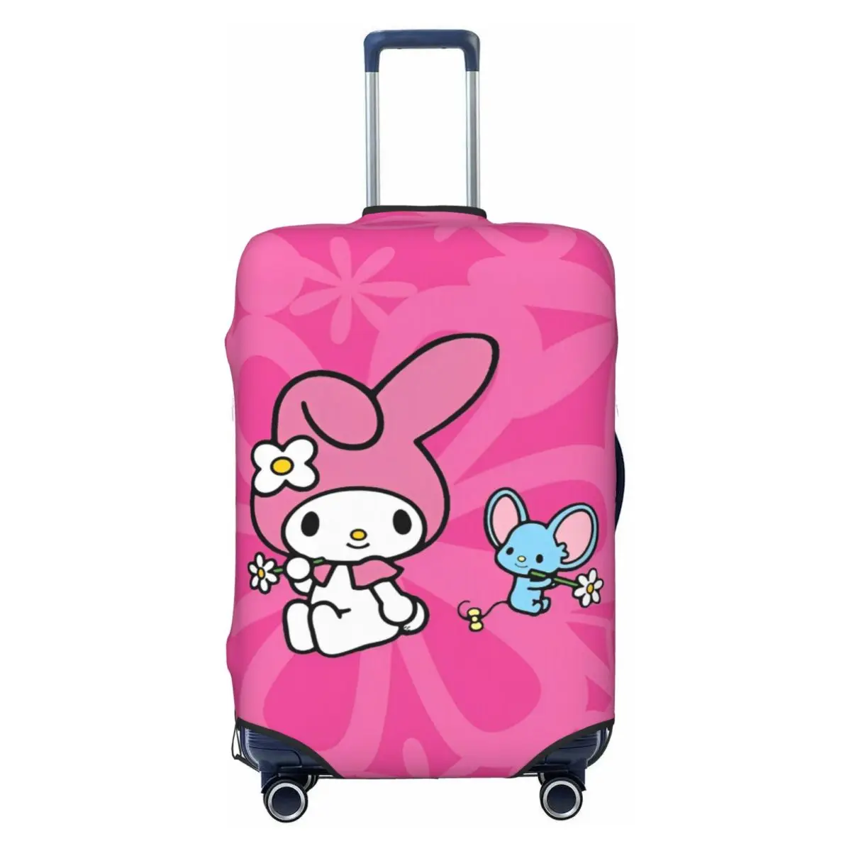 Чехол для чемодана с милым животным принтом My Melody, практичные аксессуары для багажа, защита для круизной поездки
Чехол для чемодана с милым животным принтом My Melody, практичные аксессуары для багажа, защита для круизной поездки