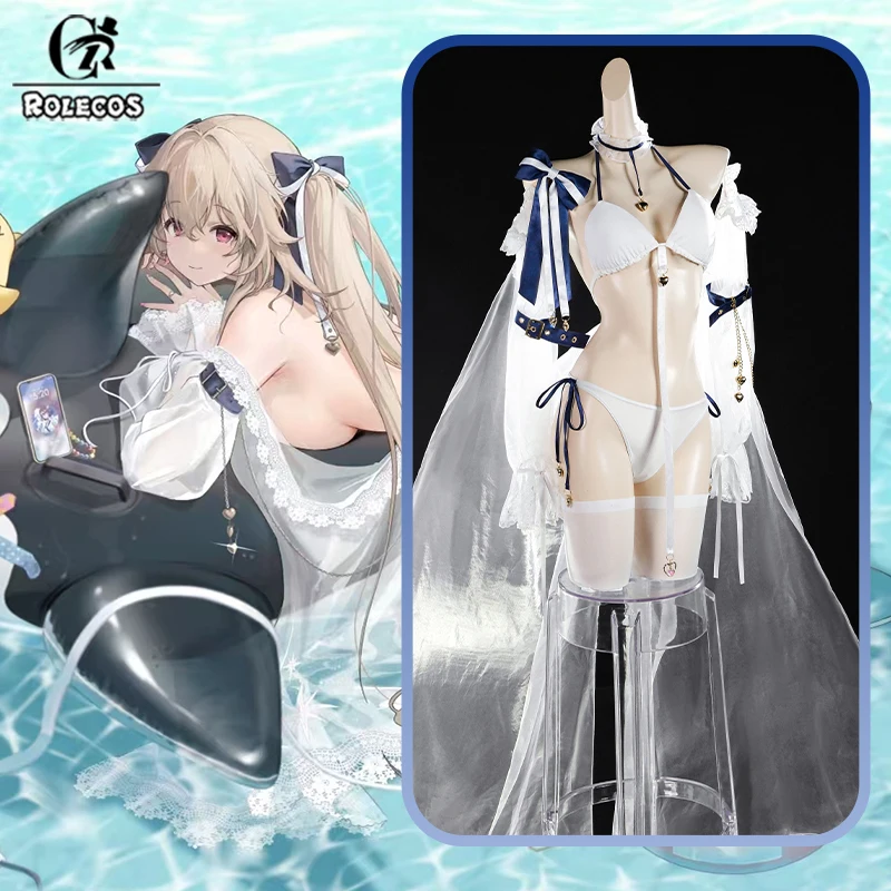 ROLECOS Game Azur Lane Anchorage Cosplay Costume Anchorage Sexy Swimsuit Woman Carnival Halloween Uniform Bathing Suit
ROLECOS Game Azur Lane Anchorage Cosplay Costume Anchorage Sexy Swimsuit Woman Carnival Halloween Uniform Bathing Suit