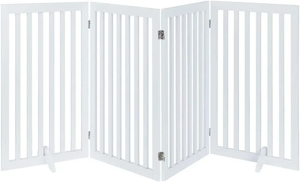 36”H Free Standing Pet Gate for Dog Cat, Tall Wooden Dog Gates for Doorway, Stairs, Foldable Pet Fence for The House,White
36”H Free Standing Pet Gate for Dog Cat, Tall Wooden Dog Gates for Doorway, Stairs, Foldable Pet Fence for The House,White