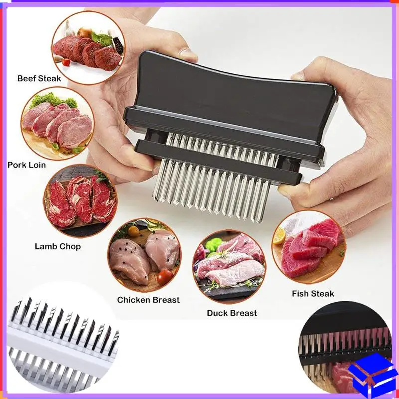 Reliable Meat Tenderizer,Meat Tenderizer Tool With Stainless Steel, Handheld Meat & Poultry Tenderizing Tool For Tenderizing Bee
Reliable Meat Tenderizer,Meat Tenderizer Tool With Stainless Steel, Handheld Meat & Poultry Tenderizing Tool For Tenderizing Bee