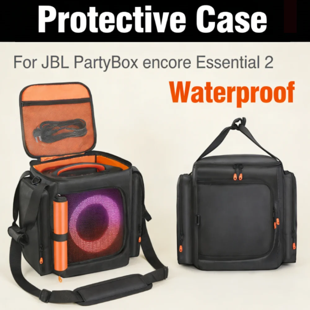 Большой защитный чехол для JBL Partybox Encore Essential/Essential 2, 6 мм, сумка для хранения динамика с пенопластовой подкладкой и карманом для микрофона
Большой защитный чехол для JBL Partybox Encore Essential/Essential 2, 6 мм, сумка для хранения динамика с пенопластовой подкладкой и карманом для микрофона