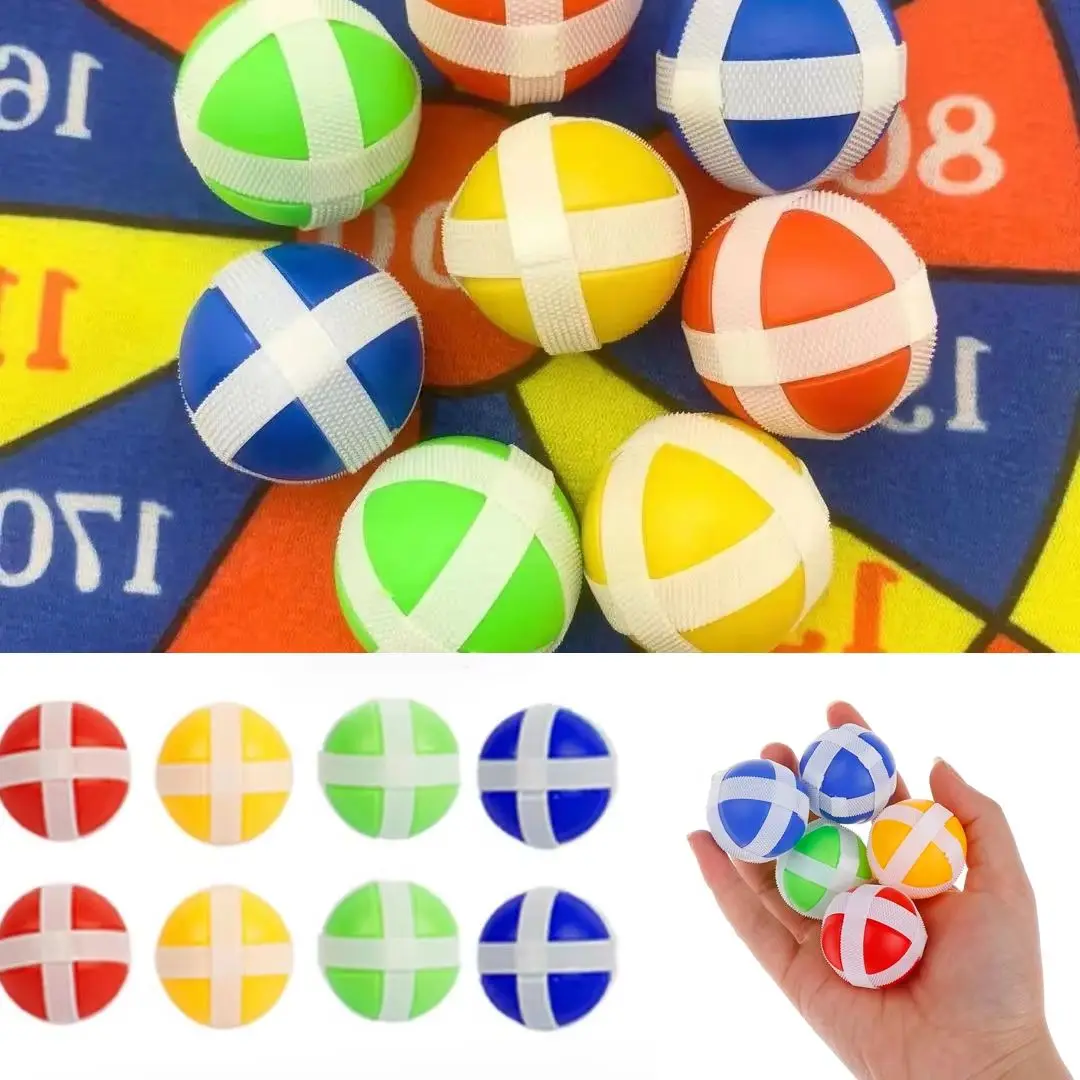 24pcs Children's Throwing Sticky Balls Sticky Darts Game Interactive Accessories Home School Children Outdoor Fun Time
24pcs Children's Throwing Sticky Balls Sticky Darts Game Interactive Accessories Home School Children Outdoor Fun Time