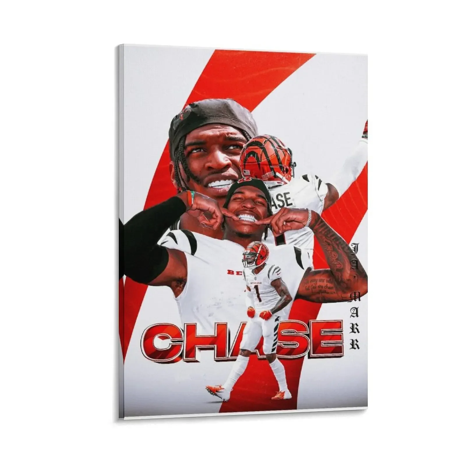 Ja'marr Chase Canvas Painting wall decoration painting Wall decoration poster wall art anime poster 
Ja'marr Chase Canvas Painting wall decoration painting Wall decoration poster wall art anime poster