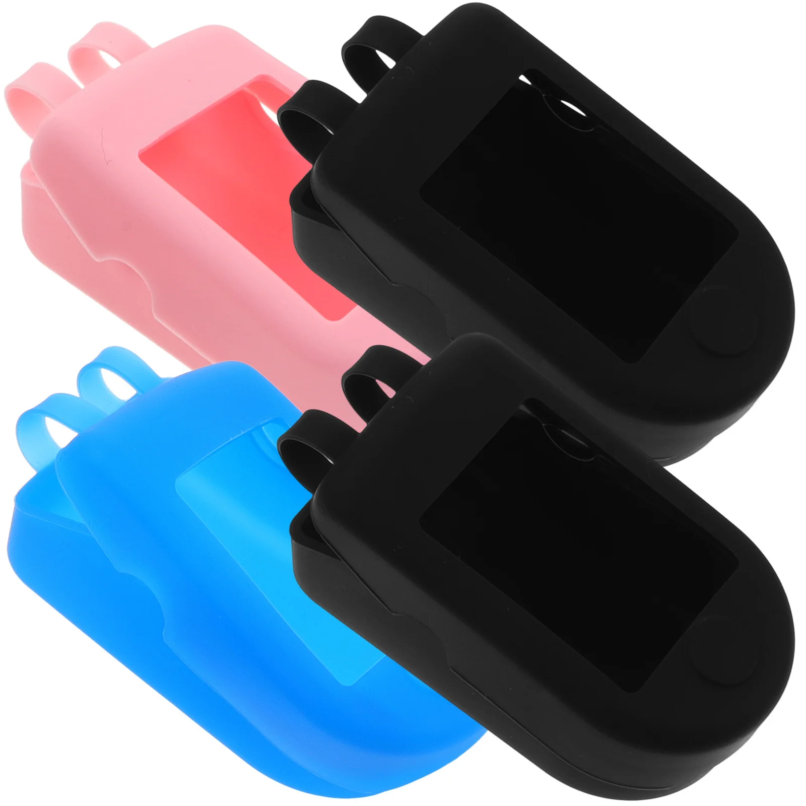 4 шт. силиконовый чехол для защитного чехла, прочный аксессуар для монитора кислорода в крови для путешествий, дома, произвольный цвет 
4 шт. силиконовый чехол для защитного чехла, прочный аксессуар для монитора кислорода в крови для путешествий, дома, произвольный цвет