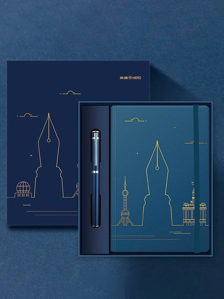 Hero Explorer H605c Notebook Fountain Pen Gift Box Stationery Shorthand Writing Fashion Notepad Gift
Hero Explorer H605c Notebook Fountain Pen Gift Box Stationery Shorthand Writing Fashion Notepad Gift