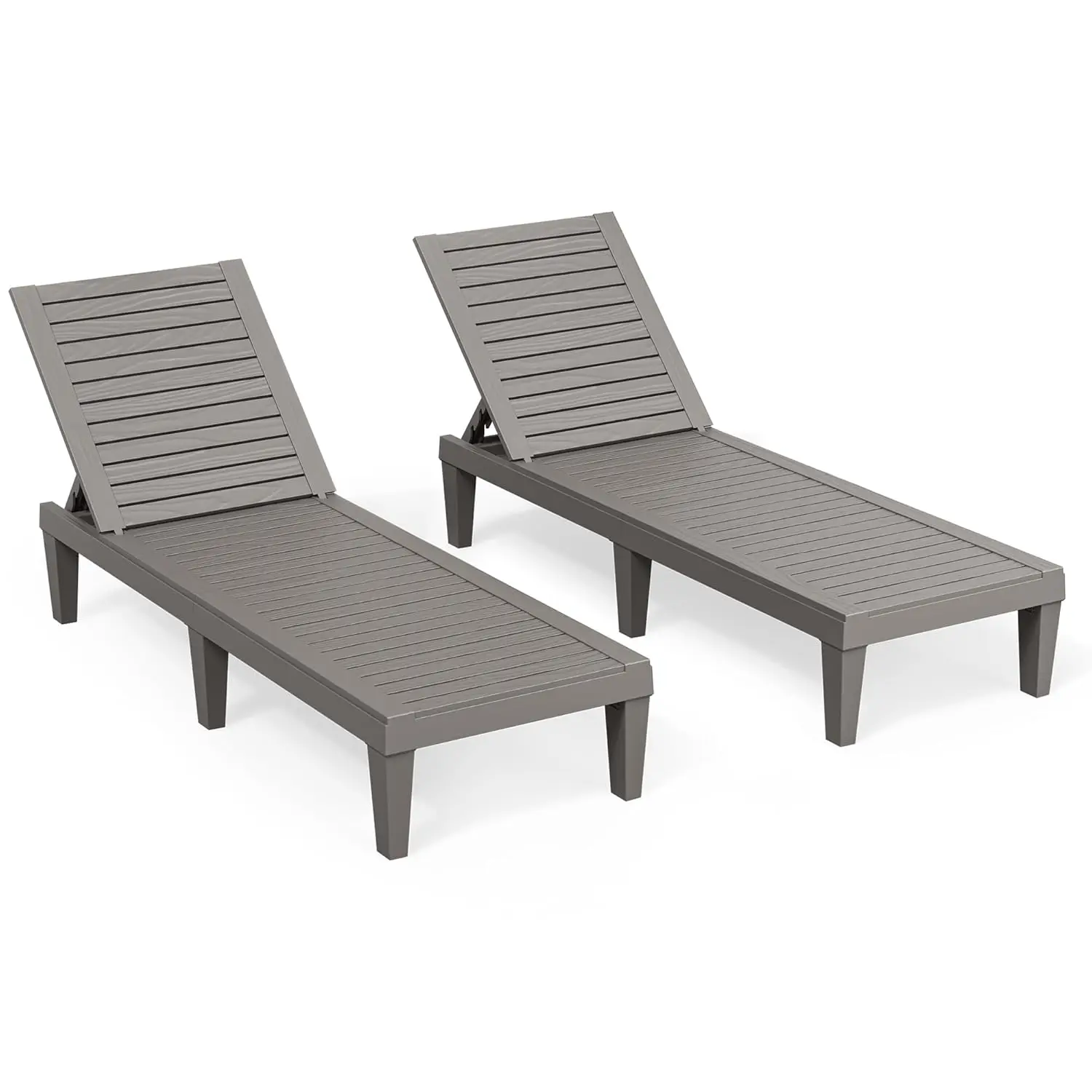 5-Position Adjustable Waterproof Outdoor Lounge Chair For Garden Beach Patio Poolside,Striped Grey,Customized
5-Position Adjustable Waterproof Outdoor Lounge Chair For Garden Beach Patio Poolside,Striped Grey,Customized