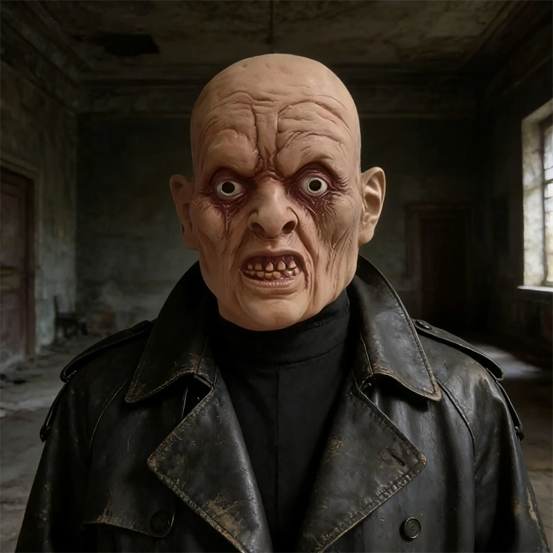 Creepy Servant Doll Latex Full Head Horror Mask Realistic Distorted Face For Adults Halloween Party Costume Prop For Scary Fans
Creepy Servant Doll Latex Full Head Horror Mask Realistic Distorted Face For Adults Halloween Party Costume Prop For Scary Fans