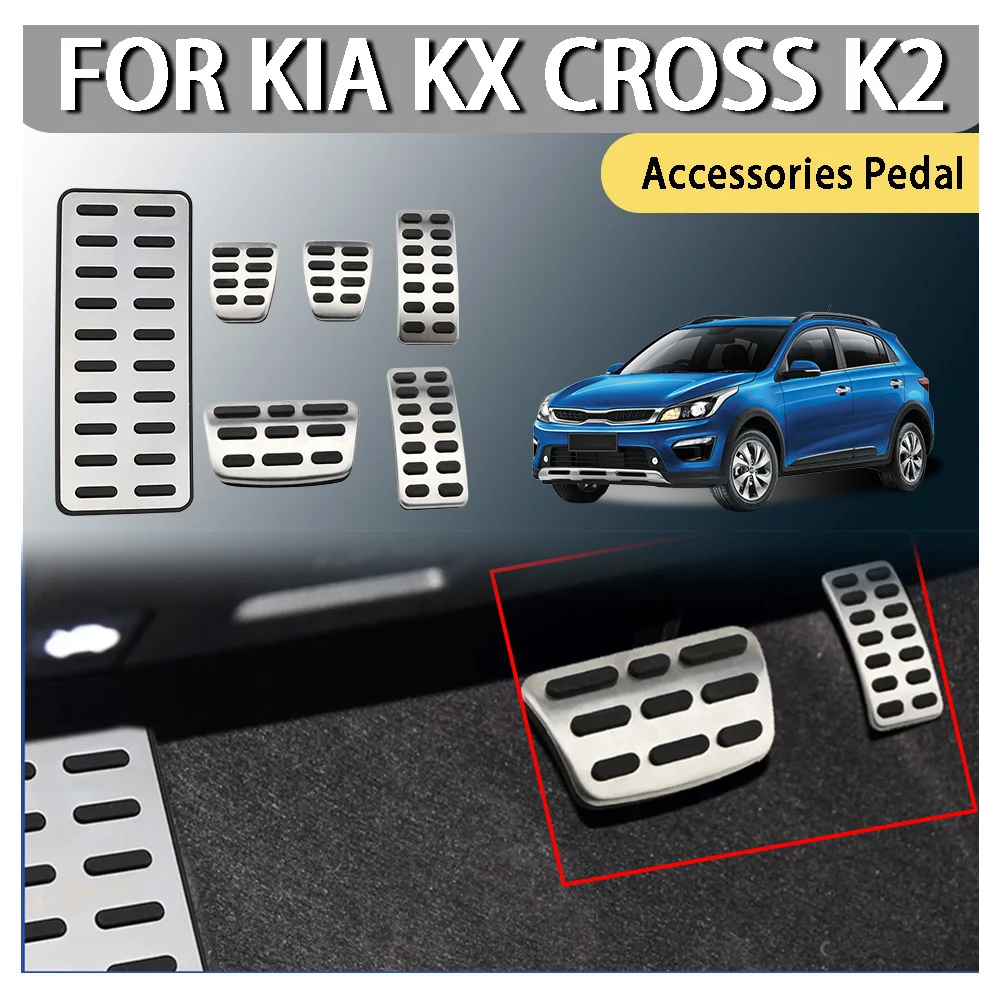 Stainless Steel Car Upgrade Accessories Pedal For Kia KX Cross K2 Car Decoration Cars Accessories Car Styling
Stainless Steel Car Upgrade Accessories Pedal For Kia KX Cross K2 Car Decoration Cars Accessories Car Styling