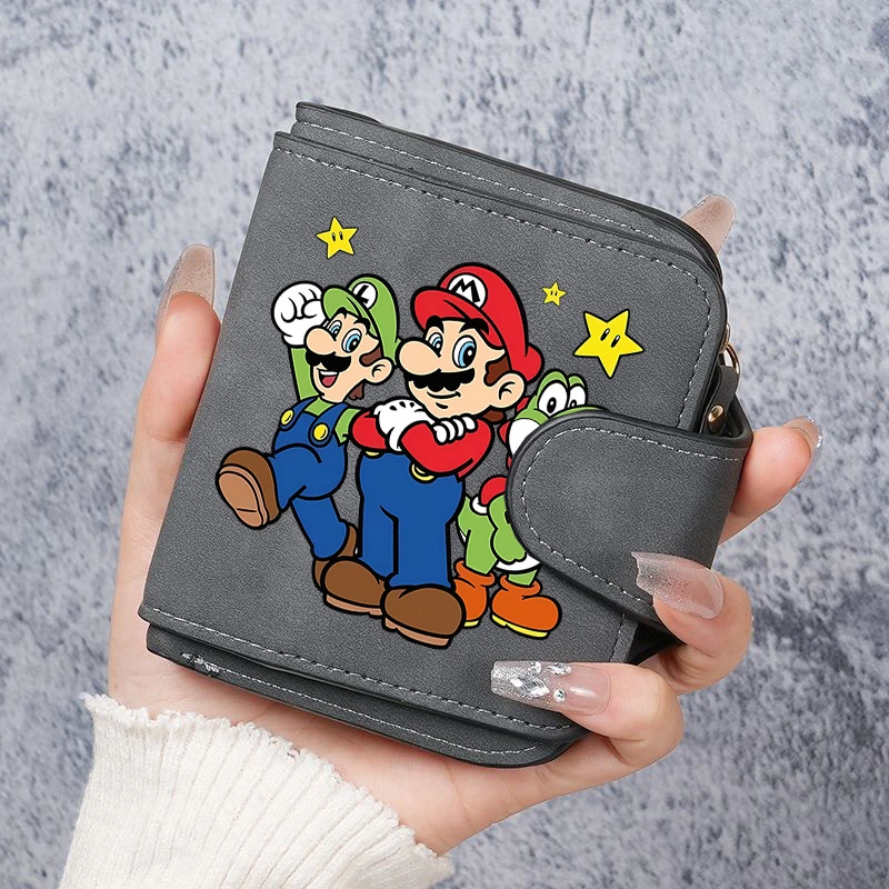 Super Marios Wallet Man Women Cartoon Card Holder Fashion Money Bag Boy Girl Short Wallet Credit Card Bags Anime Coin Purse Gift
Super Marios Wallet Man Women Cartoon Card Holder Fashion Money Bag Boy Girl Short Wallet Credit Card Bags Anime Coin Purse Gift