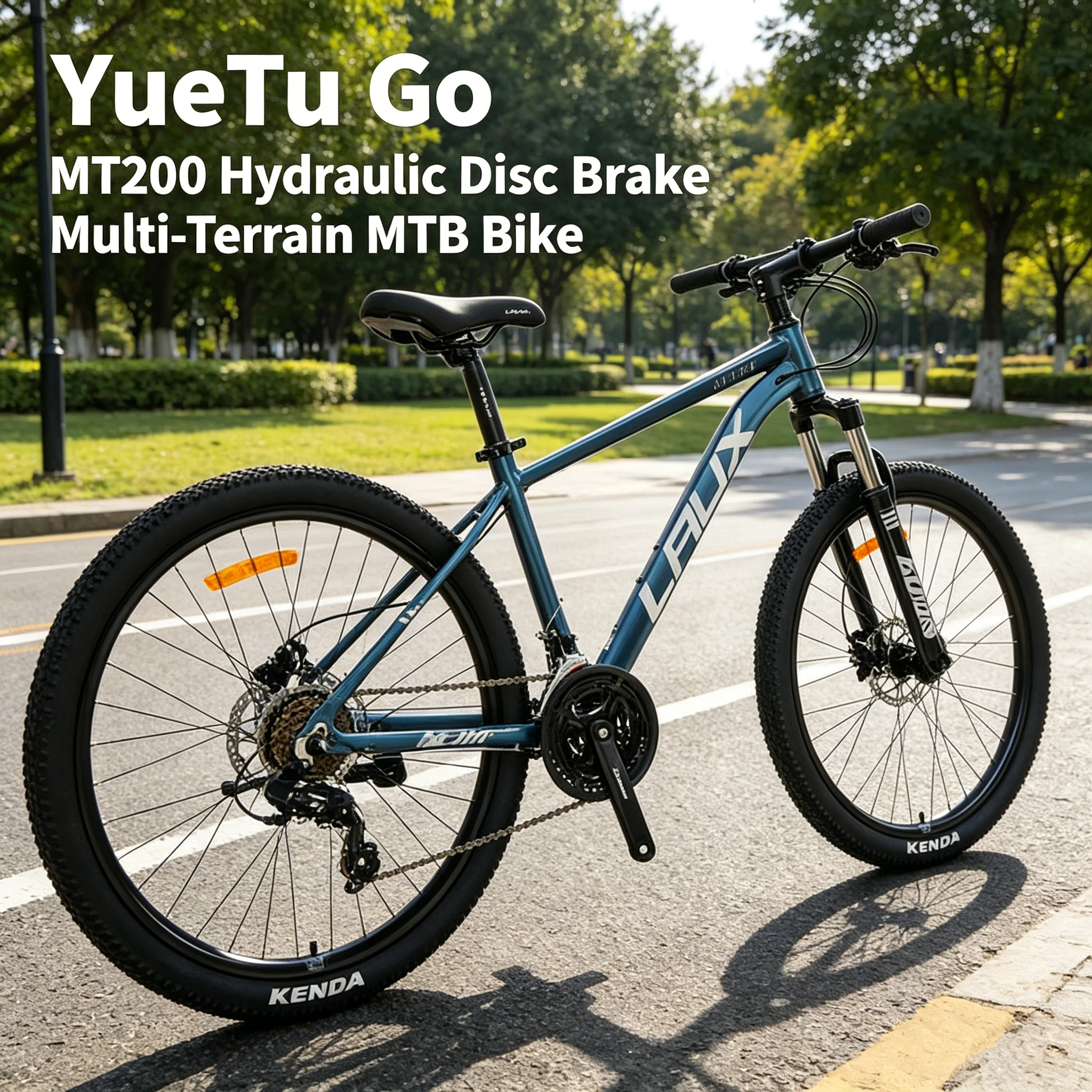 Lightweight Aluminum Alloy Mountain Bicycle 24Speed MT200 Hydraulic Disc Brake Multi-terrain MTB Bike PLUS PRO 4-in-1 Smart Stem
Lightweight Aluminum Alloy Mountain Bicycle 24Speed MT200 Hydraulic Disc Brake Multi-terrain MTB Bike PLUS PRO 4-in-1 Smart Stem