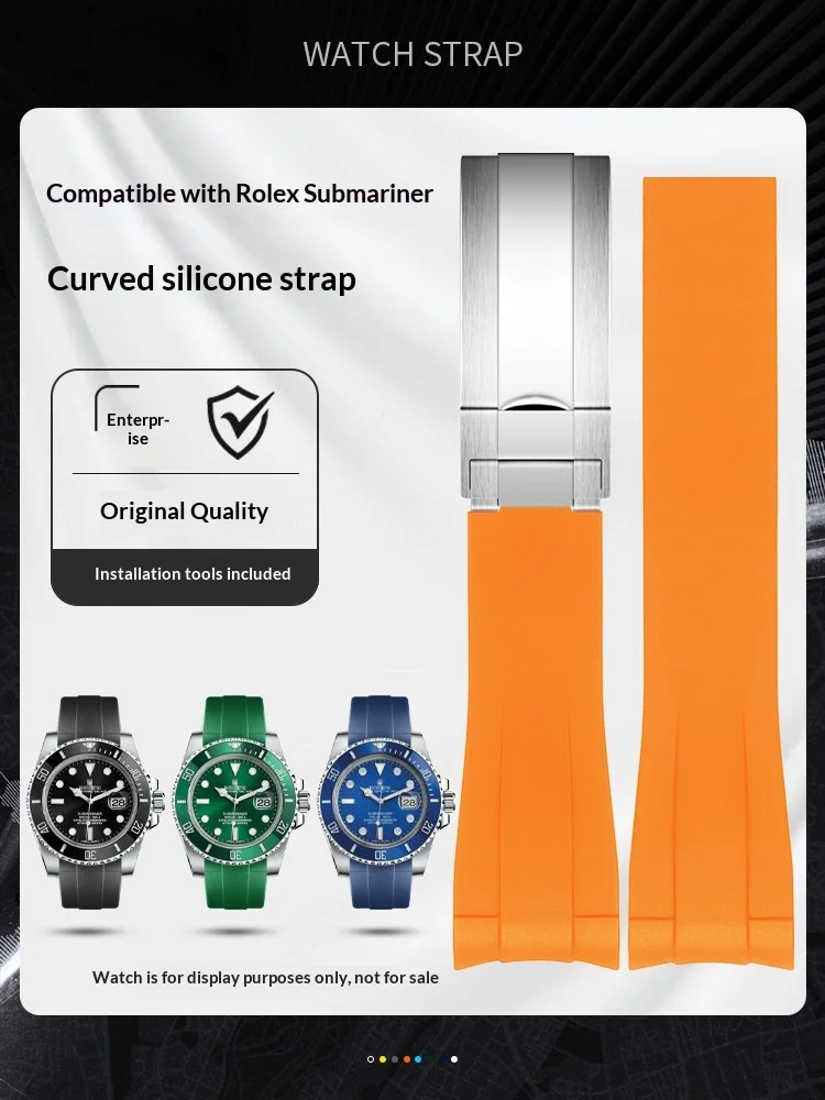 20mm 21mm Curved silicone rubber watch band for Rolex Submariner Seiko 5 SNXS73 Citizen NY0040 Replace Wristbands Diving belt
20mm 21mm Curved silicone rubber watch band for Rolex Submariner Seiko 5 SNXS73 Citizen NY0040 Replace Wristbands Diving belt