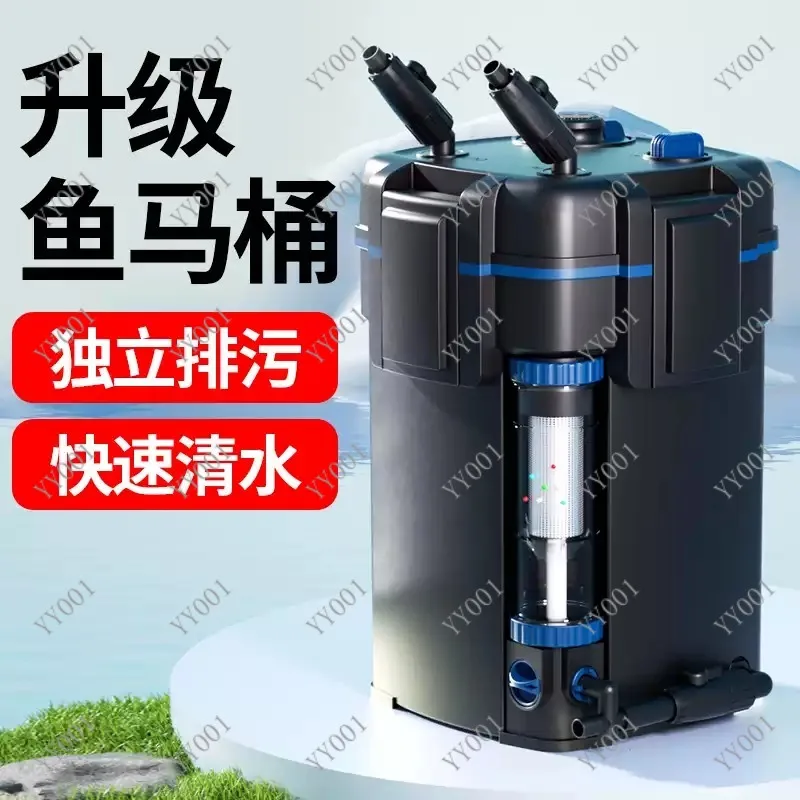 Fish Tank External Filter Canister Silent Biological Filtration Device Freshwater Saltwater Use
Fish Tank External Filter Canister Silent Biological Filtration Device Freshwater Saltwater Use