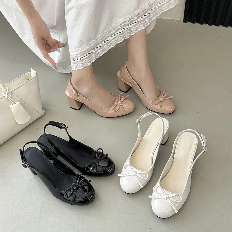 2026 Summer French Socialite Style Bow Knot Open-Toe Sandals for Women, Summer Wedge Shoes, Round-Toe Single-Strap High Heels
2026 Summer French Socialite Style Bow Knot Open-Toe Sandals for Women, Summer Wedge Shoes, Round-Toe Single-Strap High Heels