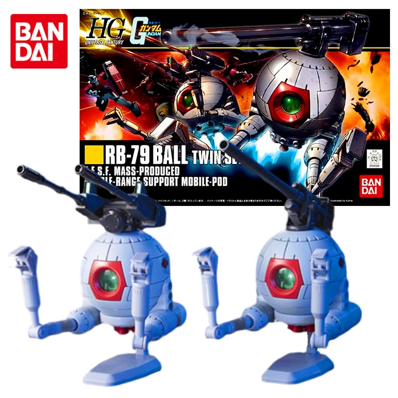 Bandai Genuine Gundam Model Kit Аниме Фигурка HGUC RB-79 Ball Twin Set Коллекция Gunpla Аниме Фигурка Игрушки для Детей 
Bandai Genuine Gundam Model Kit Аниме Фигурка HGUC RB-79 Ball Twin Set Коллекция Gunpla Аниме Фигурка Игрушки для Детей